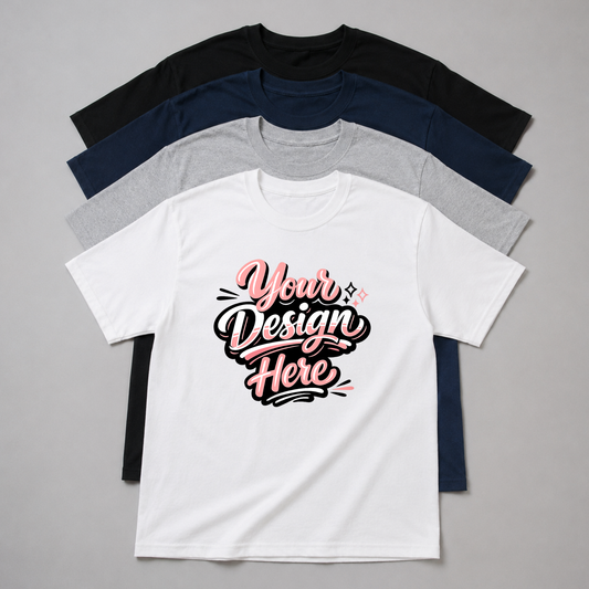 Custom Printed T-Shirts with Front Design | Perfect for Any Occasion